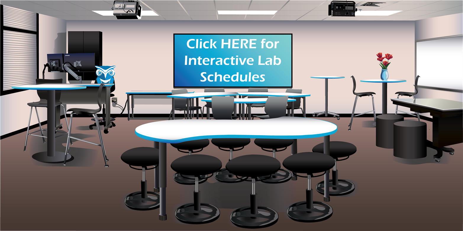 Click HERE for interactive lab schedules